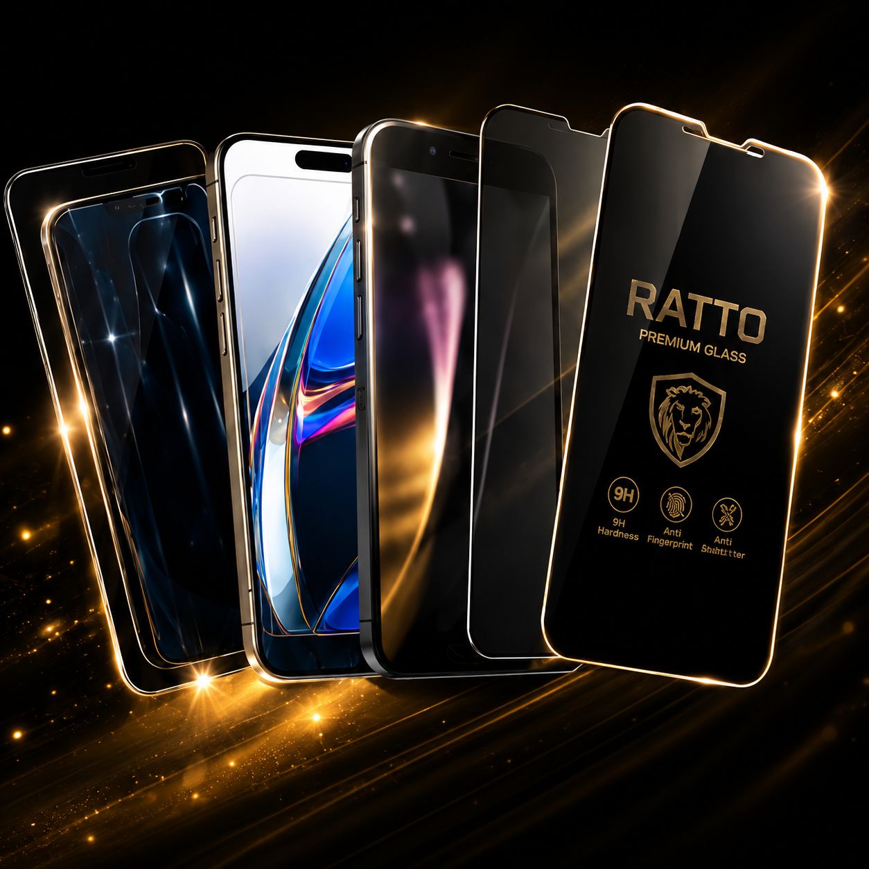 RATTO Premium Tempered Glass Collection